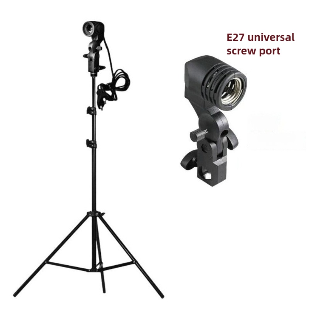 Photography Umbrella - Portalampada 2M, attacco CA E27 con