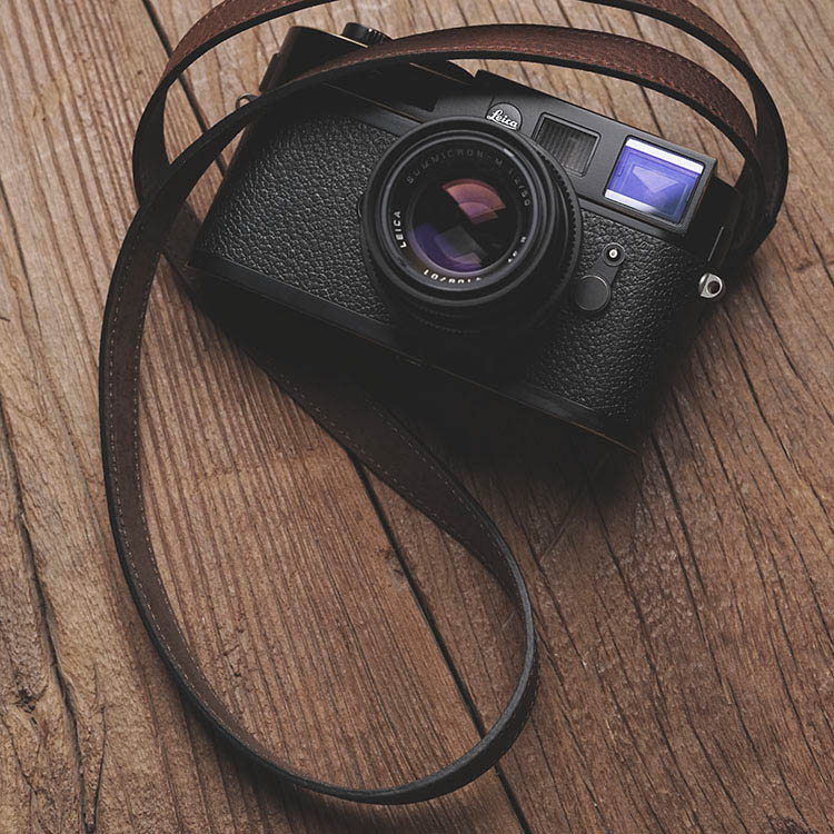 Camera Strap Leather - Cintura per tracolla per fotocameraCinturino per