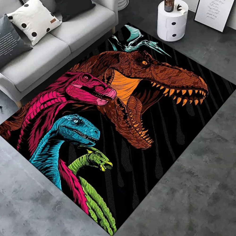 Photography Yoga - Tappeto con motivo dinosauro per decorazione