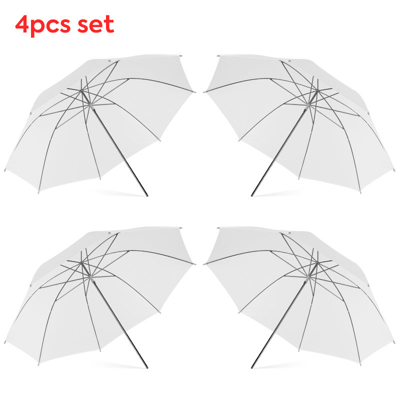 Photography Umbrella - Ombrello diffusore di luce bianco trasparente