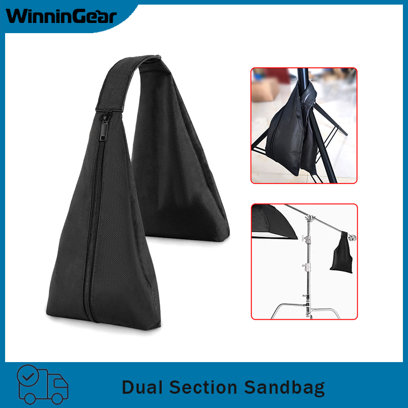 Photography Umbrella Lighting Kit - Sacco di sabbia a doppia sezione