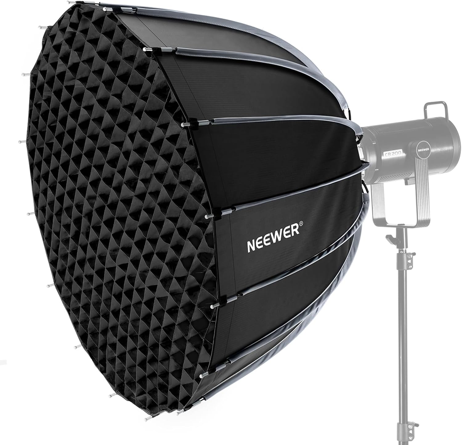 Photography Umbrella Lighting Kit - Softbox Parabolico con Attacco Bowens, Kit