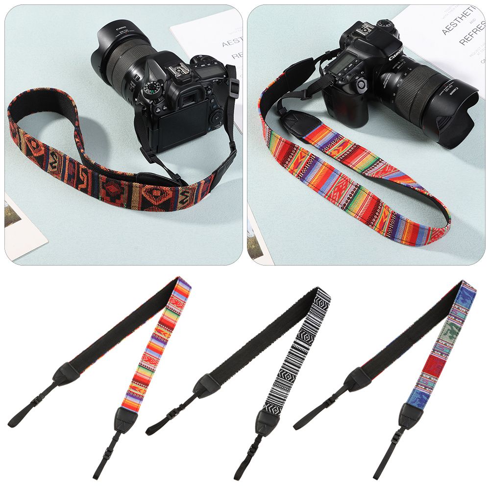 Camera Strap Leather - Tracolla per Fotocamera in Pelle PU