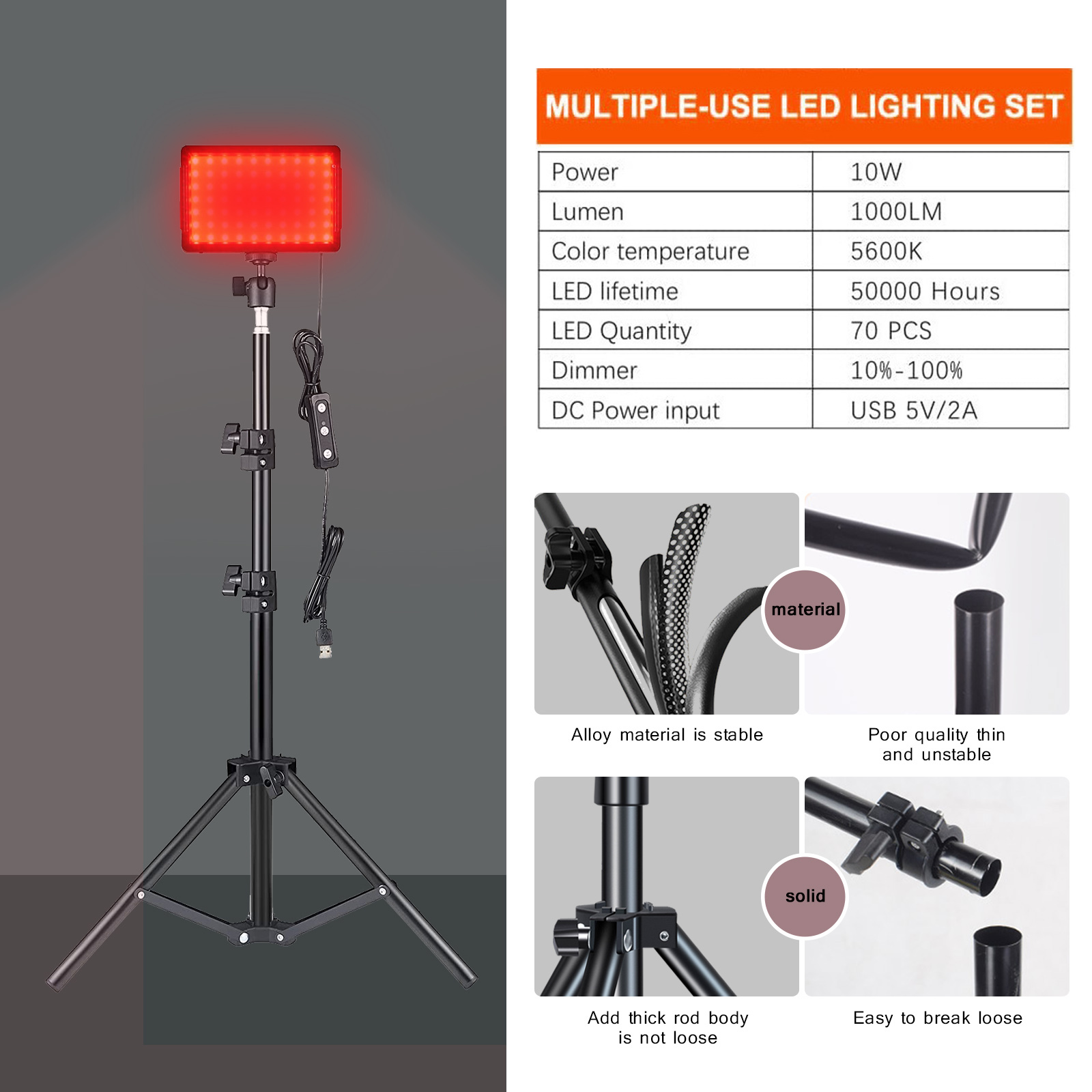 Kit lampada da studio fotograf - Photography Umbrella Lighting Kit recensione e prezzo