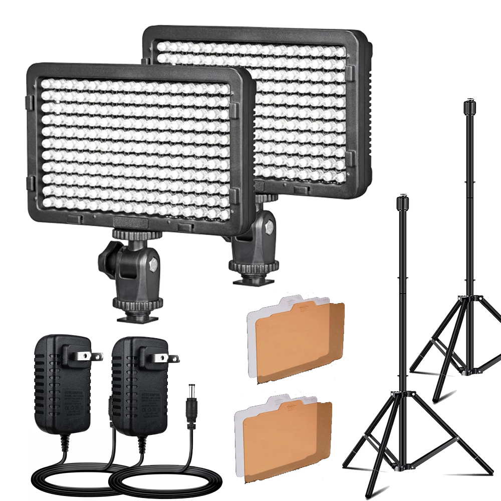 Confezione da 2 luci per strea - Photography Umbrella Lighting Kit recensione e prezzo