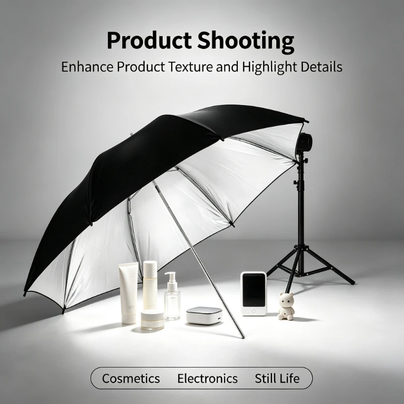 Ombrello Riflettente Nero Dure - Photography Umbrella recensione e prezzo