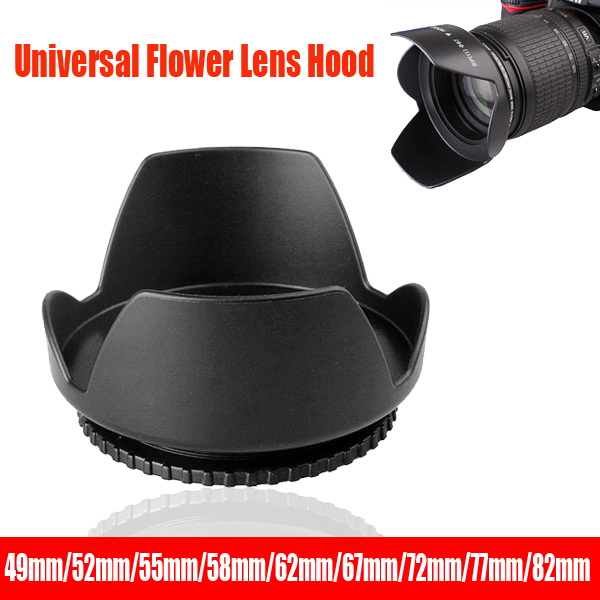 Paraluce universale 49mm 52mm  - Lens Hood Petal recensione e prezzo