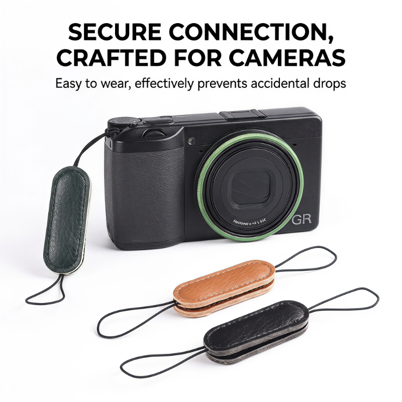 Cinghia ad anello in vera pell - Camera Strap Leather recensione e prezzo