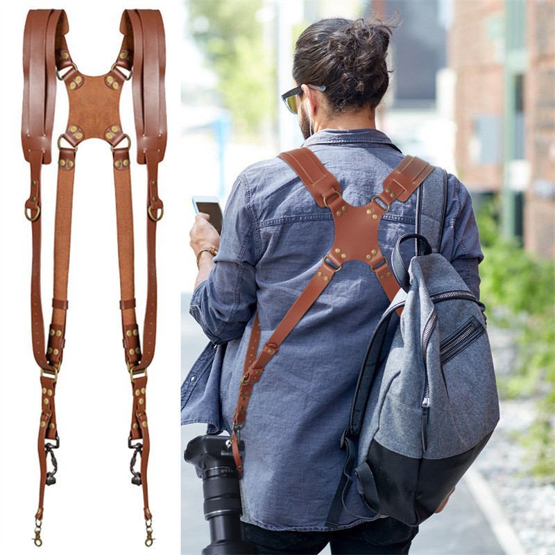 Tracolla in pelle regolabile p - Camera Strap Leather recensione e prezzo
