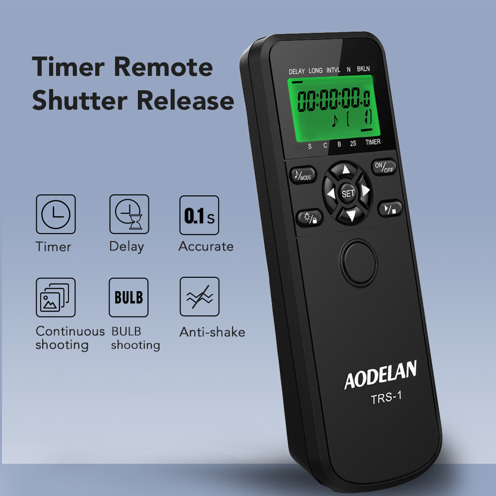 AODELAN TRS-1 Timer Intervalom - Timelapse Controller recensione e prezzo