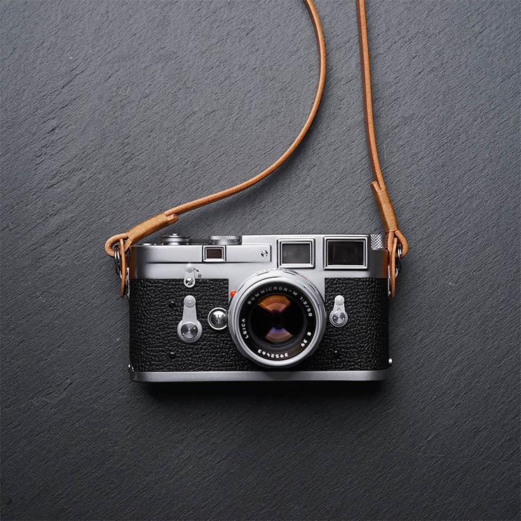 Cinghia per Fotocamera in Vera - Camera Strap Leather recensione e prezzo