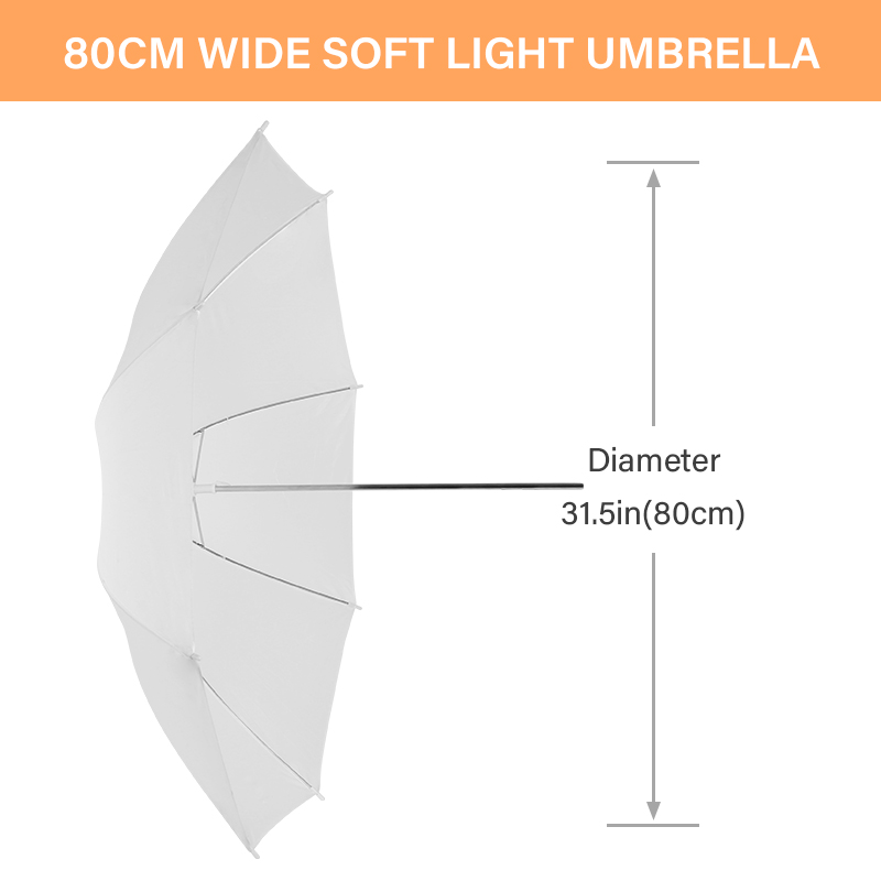 Ombrello diffusore di luce bia - Photography Umbrella recensione e prezzo