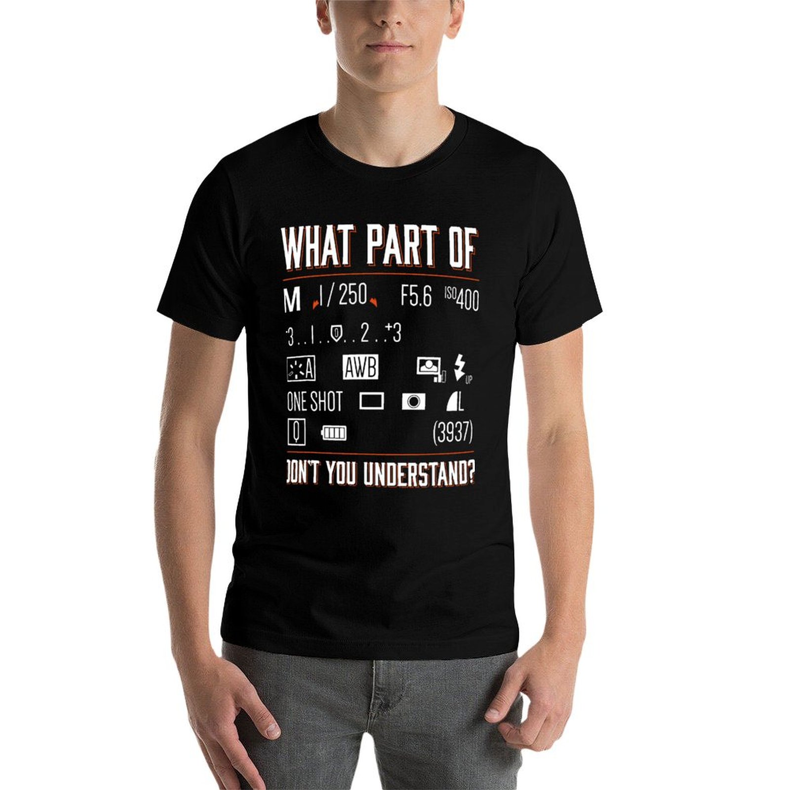 T-shirt con scritta “What Part - Photography Training recensione e prezzo