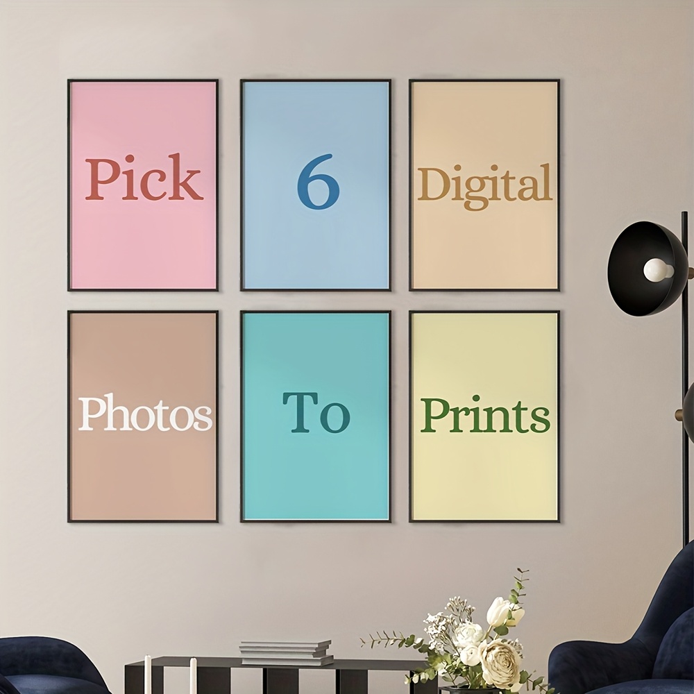 Set di 6 Stampe Personalizzate - Photography Interior recensione e prezzo