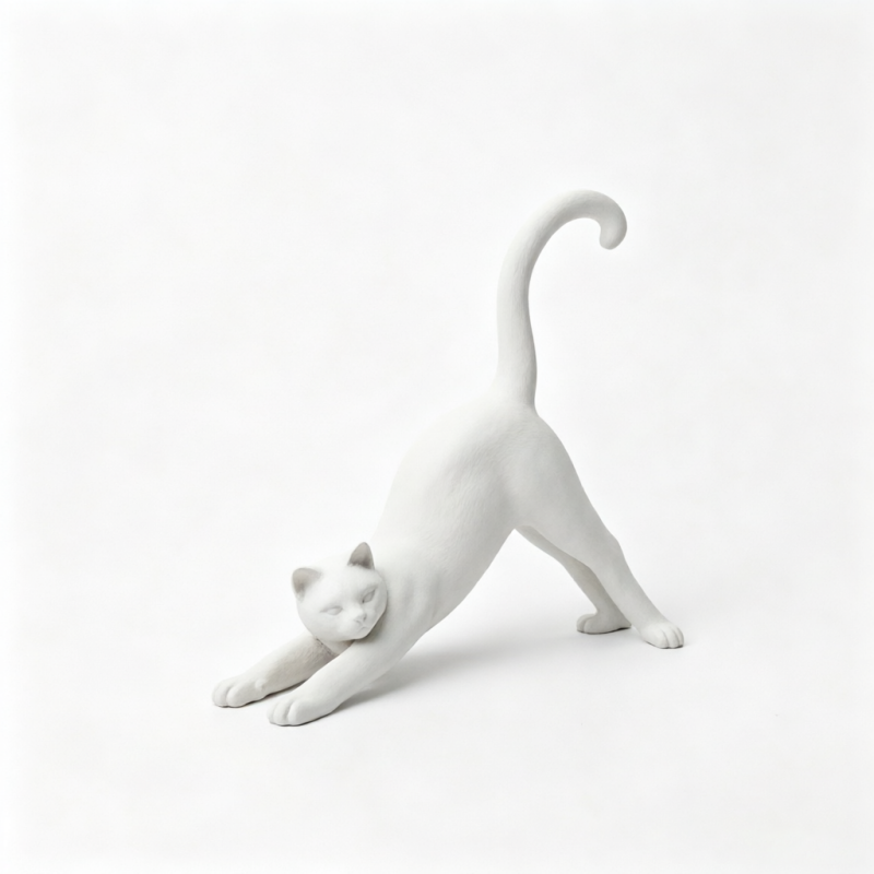 Mini scultura di gatto che fa  - Photography Yoga recensione e prezzo
