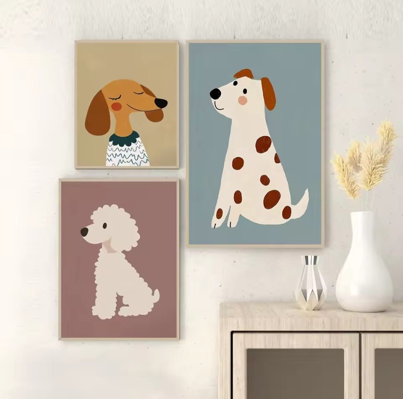 Illustrazioni colorate di cani - Photography Types recensione e prezzo