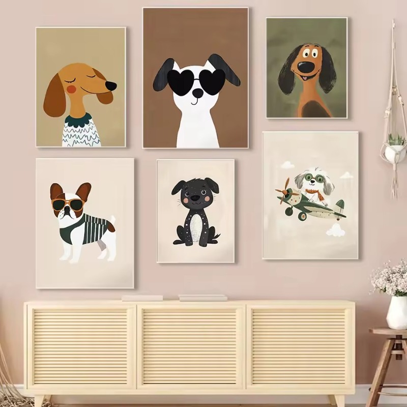 Illustrazioni colorate di cani - Photography Types recensione e prezzo