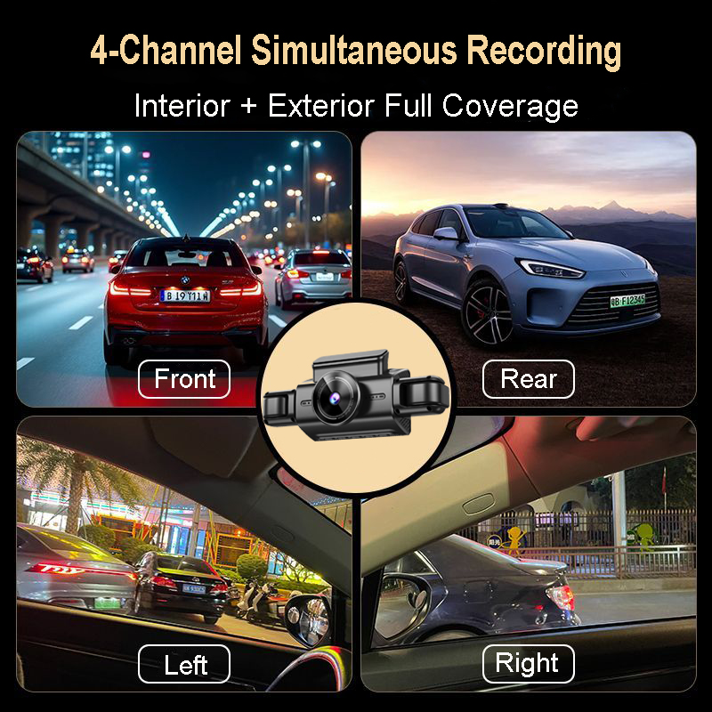 DVR per auto nascosto 4K 4CH c - Timelapse Controller recensione e prezzo