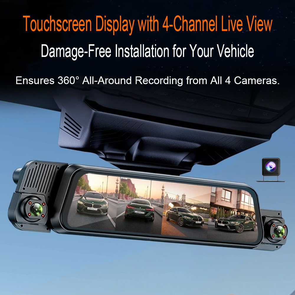 Dash Cam a 4 Canali con Stream - Timelapse Controller recensione e prezzo