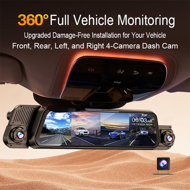Dash Cam Streaming a 4 Lenti c - Timelapse Controller recensione e prezzo